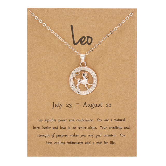 Constellation Rose Gold Animal Necklace